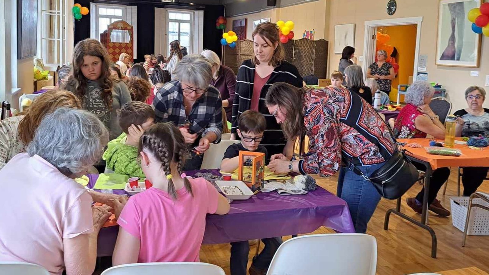 Quelque 200 jeunes aux ateliers de création des Fermières