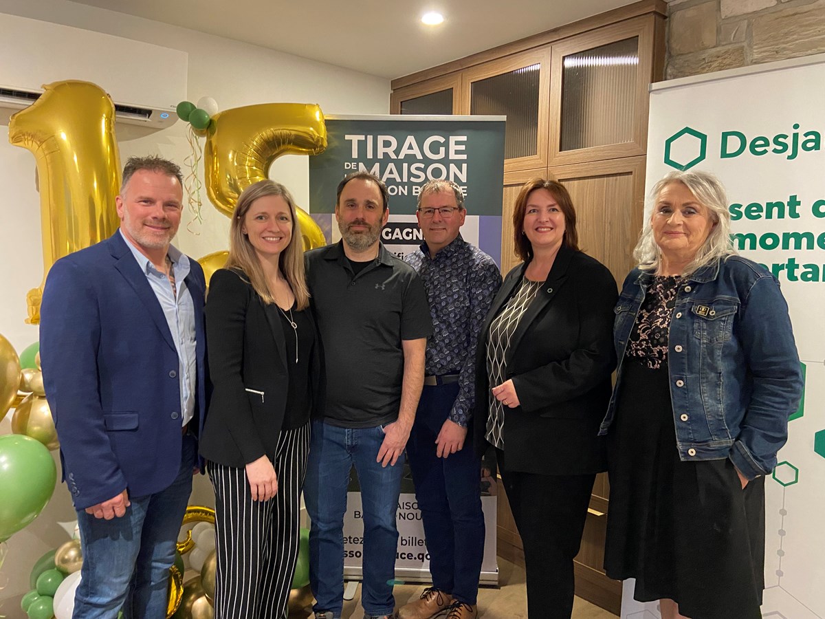 Deux collègues remportent le tirage de la 15e Maison Moisson Beauce