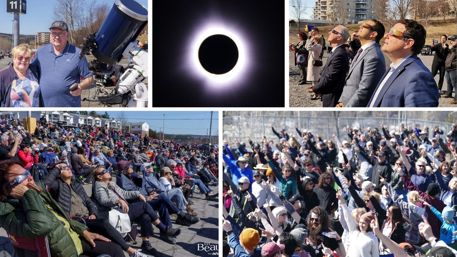 Retour sur l'événement de l'éclipse solaire à Saint-Georges