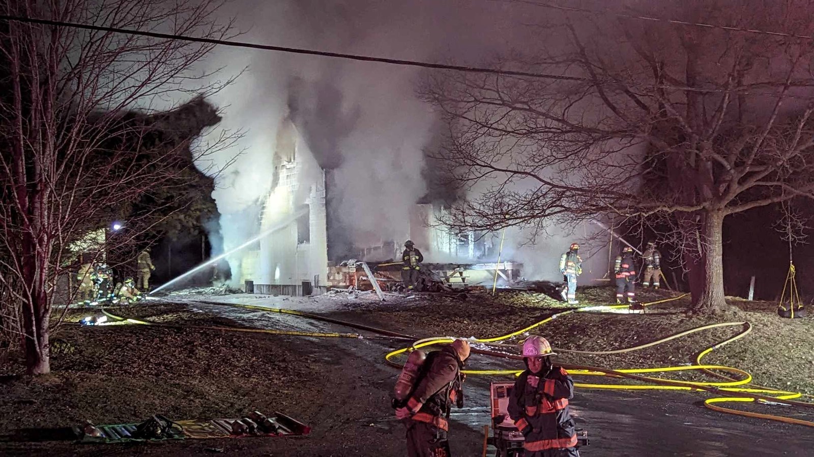 Incendie de résidence à Saint-Georges