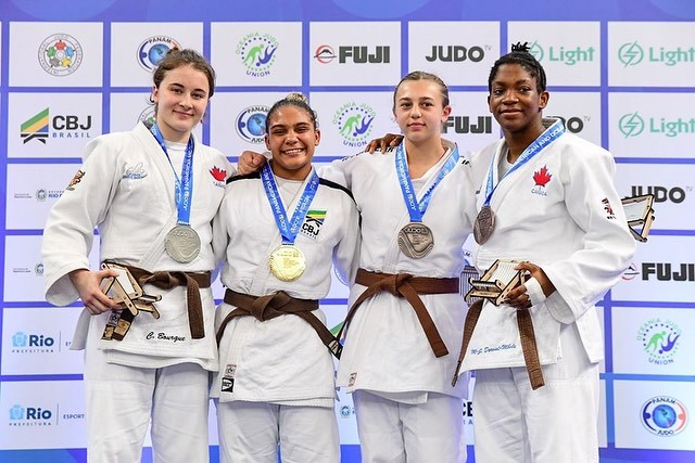 Judo : Charline Bourque décroche la médaille d'argent au Brésil