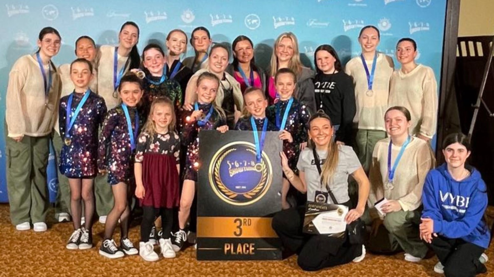 Une 3e place pour l'école VYBE Danse Studio