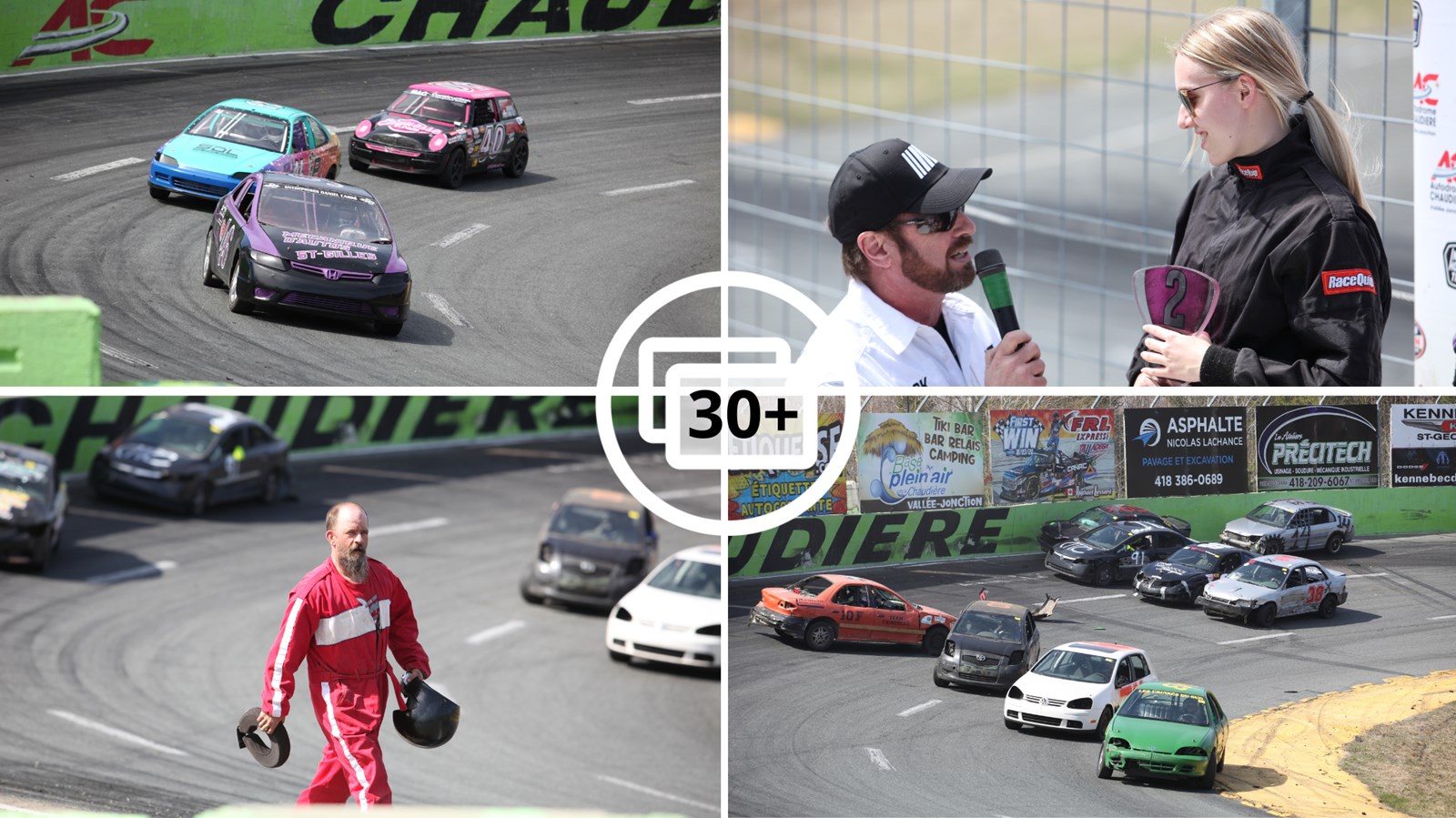L'Autodrome Chaudière lance sa saison 2024 avec deux belles courses