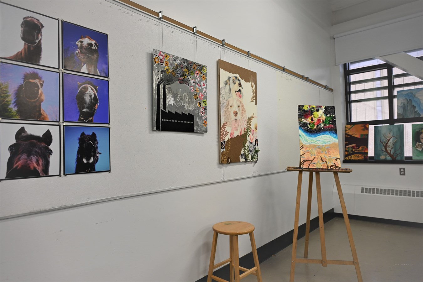 Cégep Beauce-Appalaches: les étudiants en arts visuels exposent leurs oeuvres de fin d'année