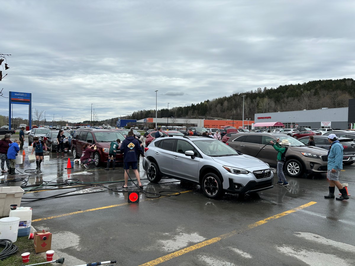 Plus de 1000 billets vendus au lave-o-thon du 49e groupe scout de Saint-Georges