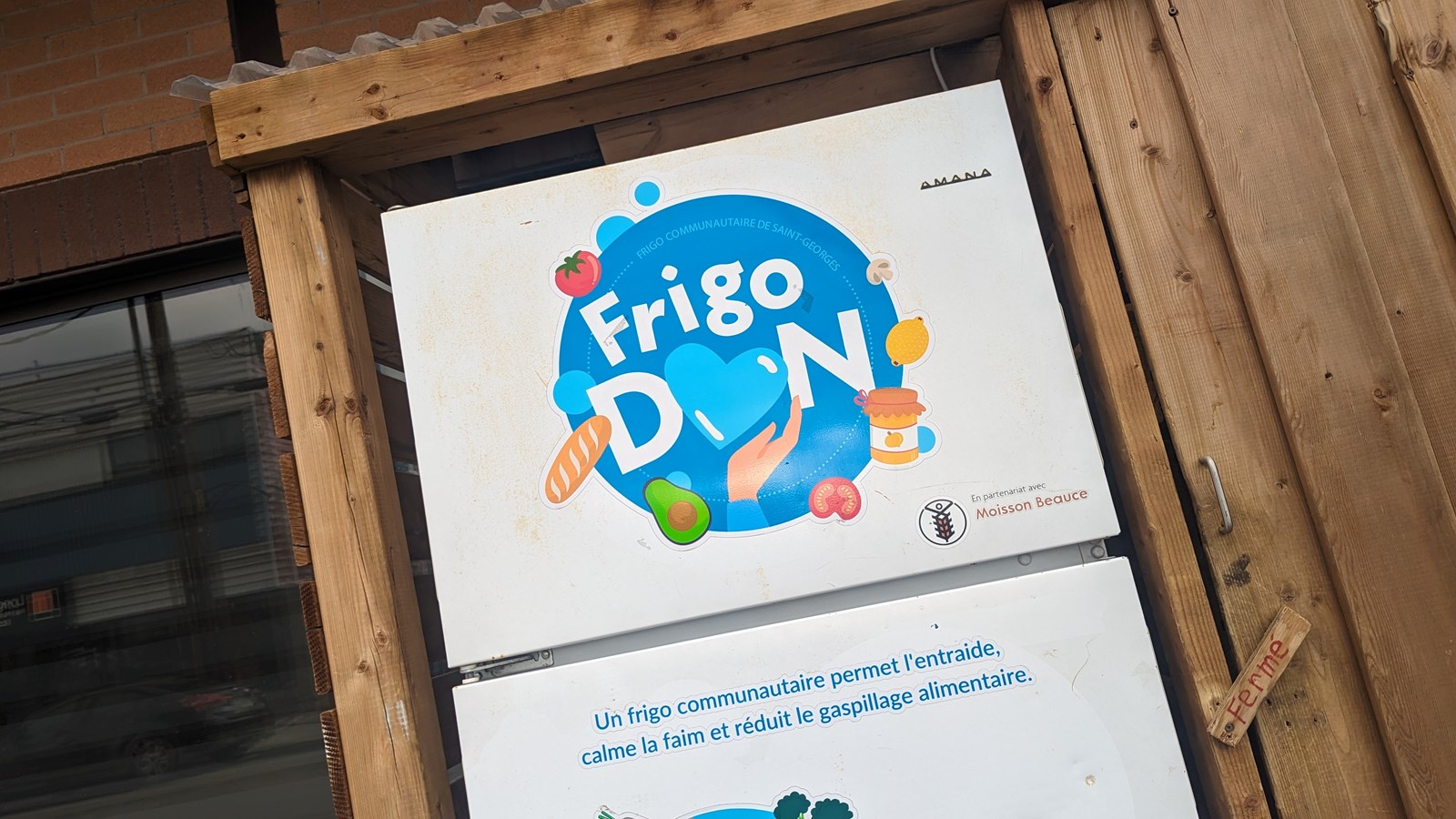 Un premier Frigo Don bientôt installé à Saint-Gédéon
