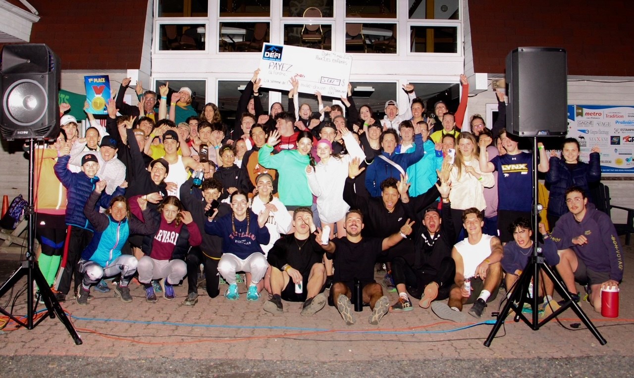 Plus de 5 000$ récoltés au Défi Mont-Dons