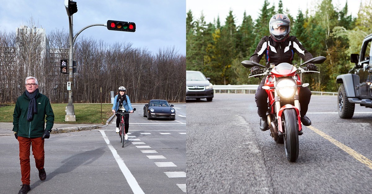 Mieux partager la route, c'est sauver des vies, rappelle la SAAQ