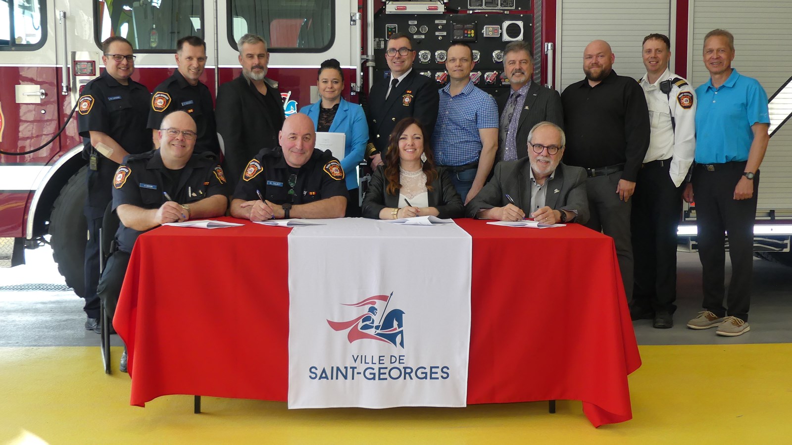 Ajout d’une équipe de pompiers permanents à Saint-Georges