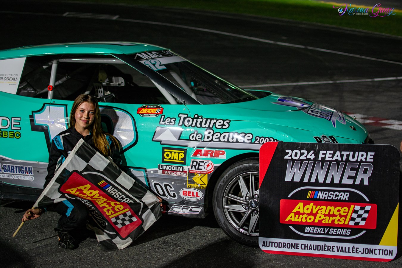 Autodrome Chaudière : Maude Sylvain décroche la première place