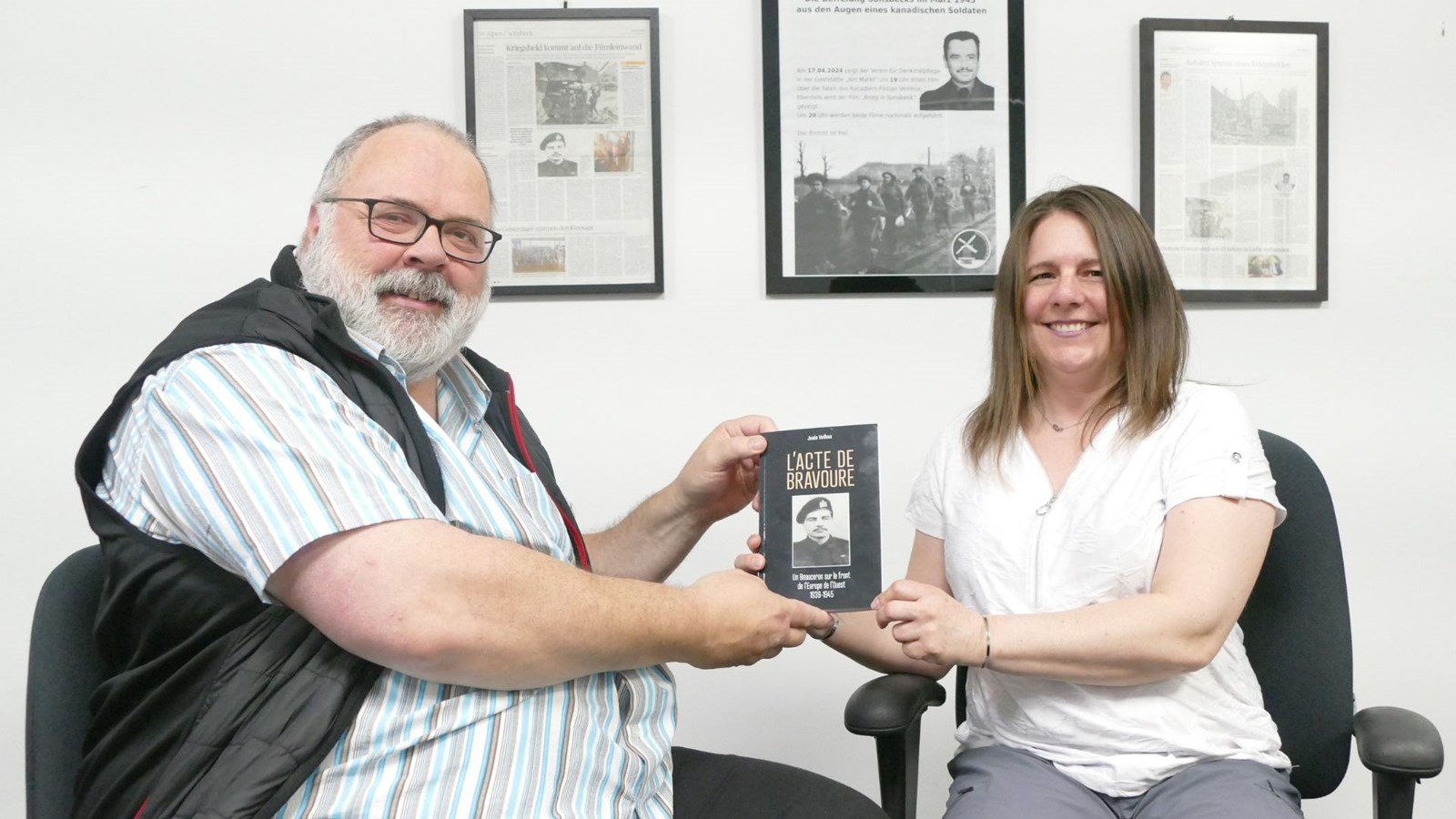 Lancement aujourd'hui du livre «L'acte de bravoure»