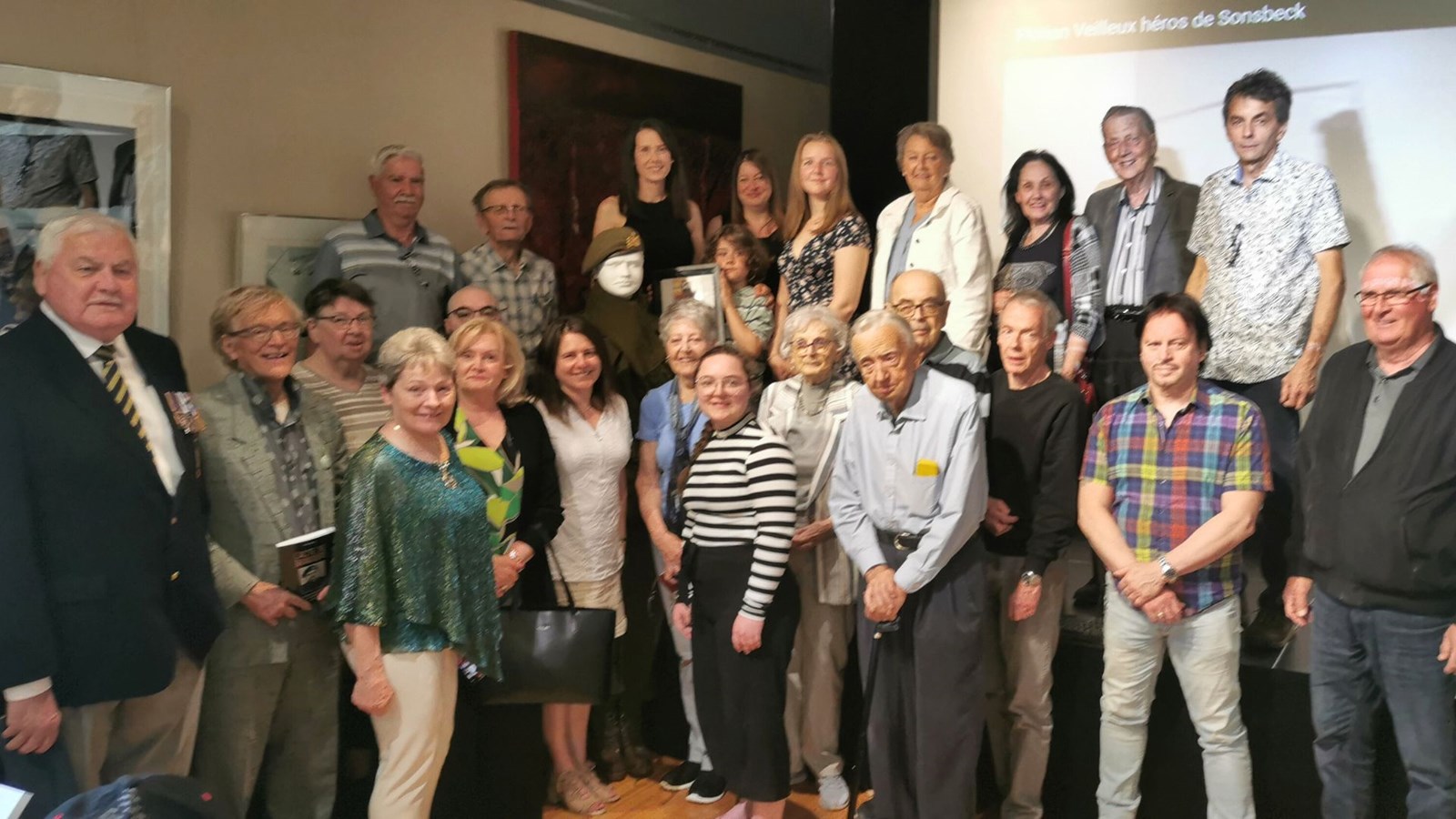 Un bel hommage rendu au soldat Florian «Senior» Veilleux