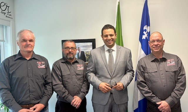 Saint-Georges: Québec octroie 500 000$ pour réaliser une passerelle de VHR