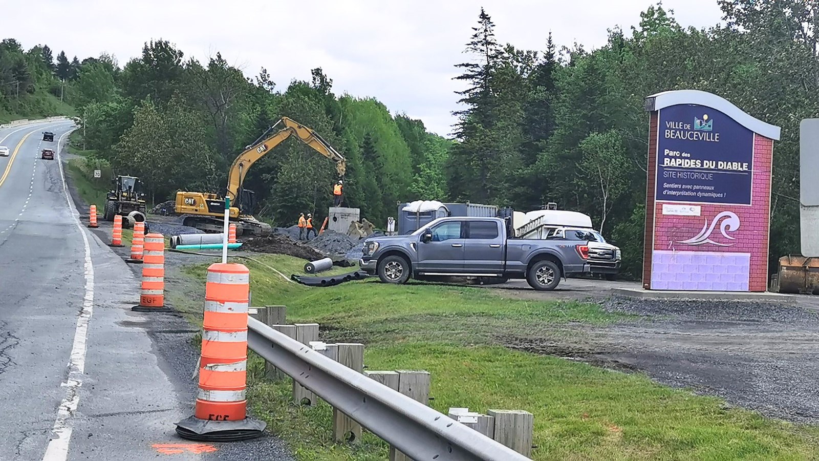 Parc des Rapides-du-Diable: fermeture jusqu'en juillet