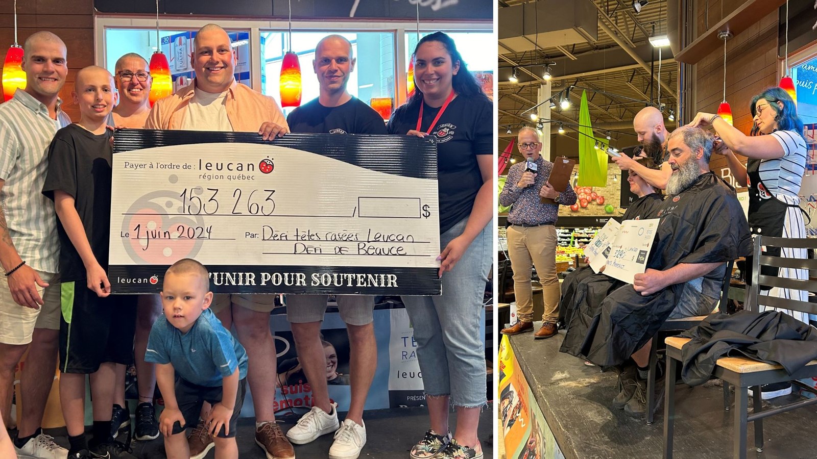 La Beauce amasse plus de 153 000 $ en soutien aux enfants atteints de cancer 