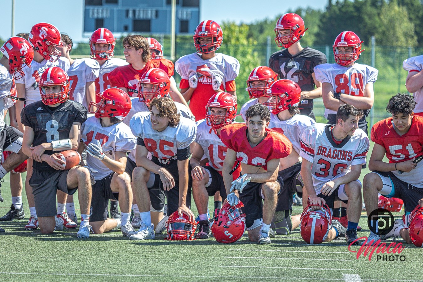 Football: près de 70 joueurs au camp d’évaluation des Dragons