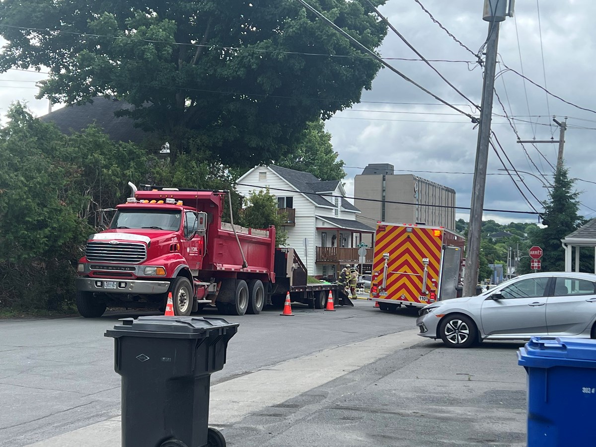 Fuite de gaz naturel à Saint-Georges