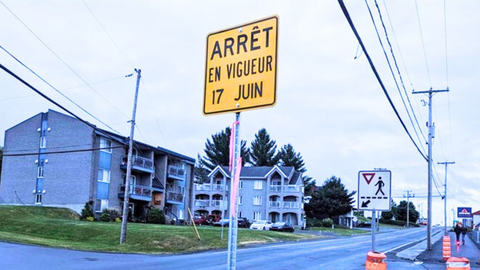 Nouveaux panneaux d'arrêt à compter d'aujourd'hui