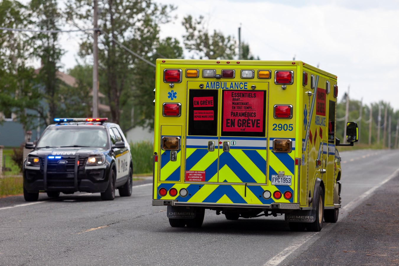 Un homme lourdement blessé après s'être retrouvé coincé sous sa voiture