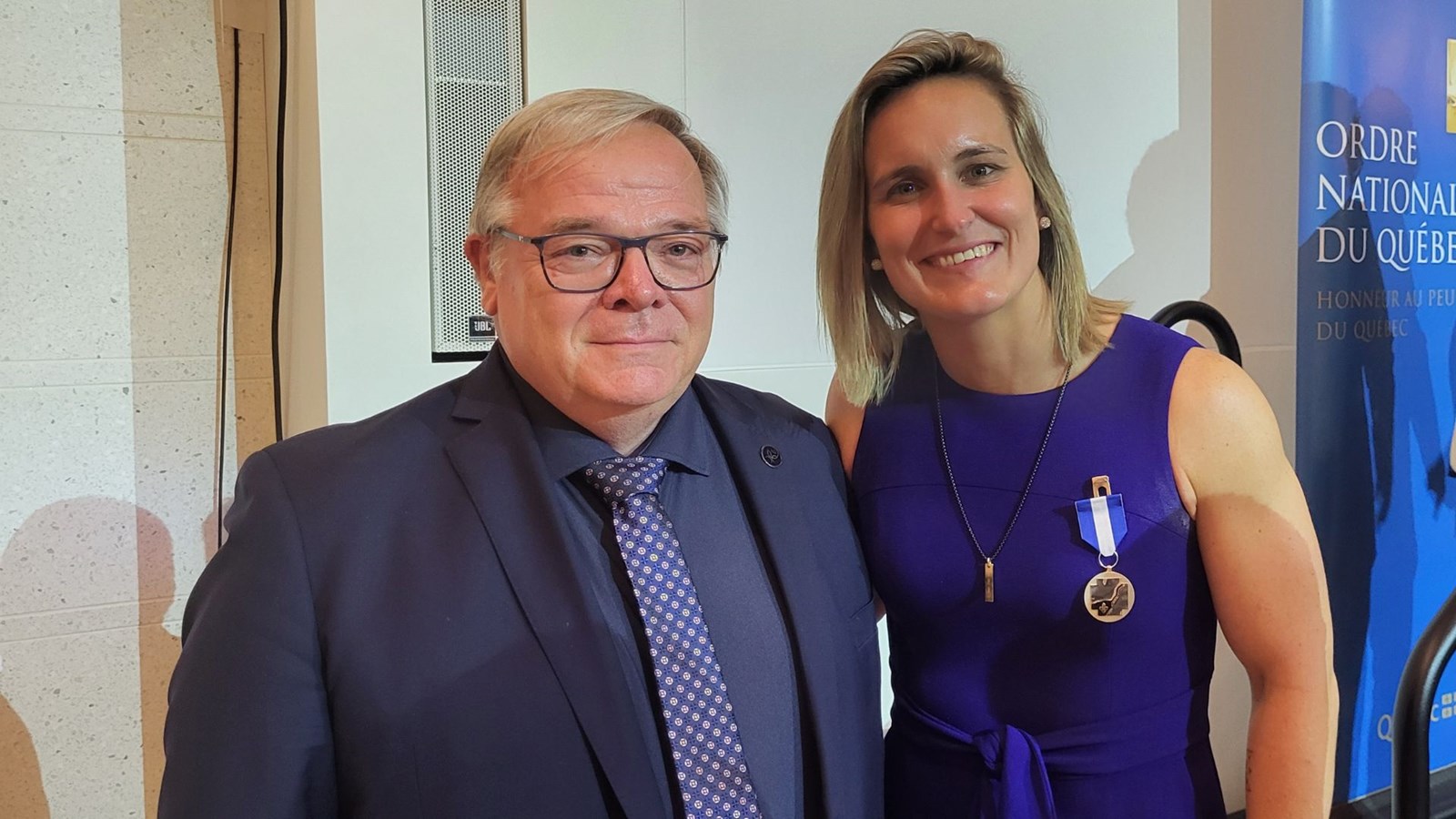 Marie-Philip Poulin devient Chevalière de l'Ordre national du Québec