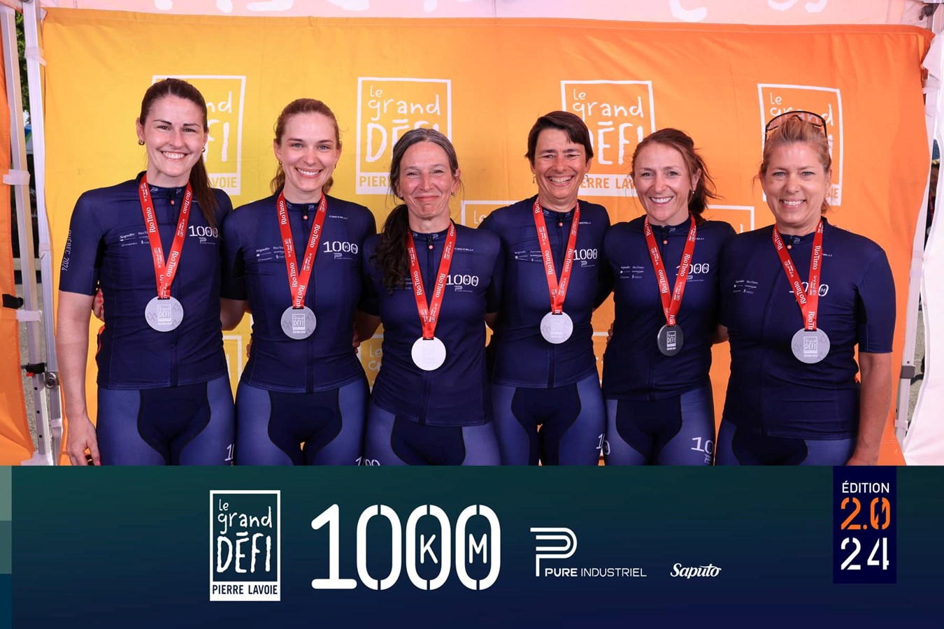 Énergie Rose a vécu une expérience exceptionnelle au Grand Défi Pierre Lavoie