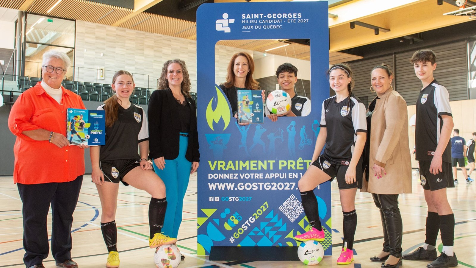 Jeux du Québec: dernière journée du concours pour appuyer Saint-Georges