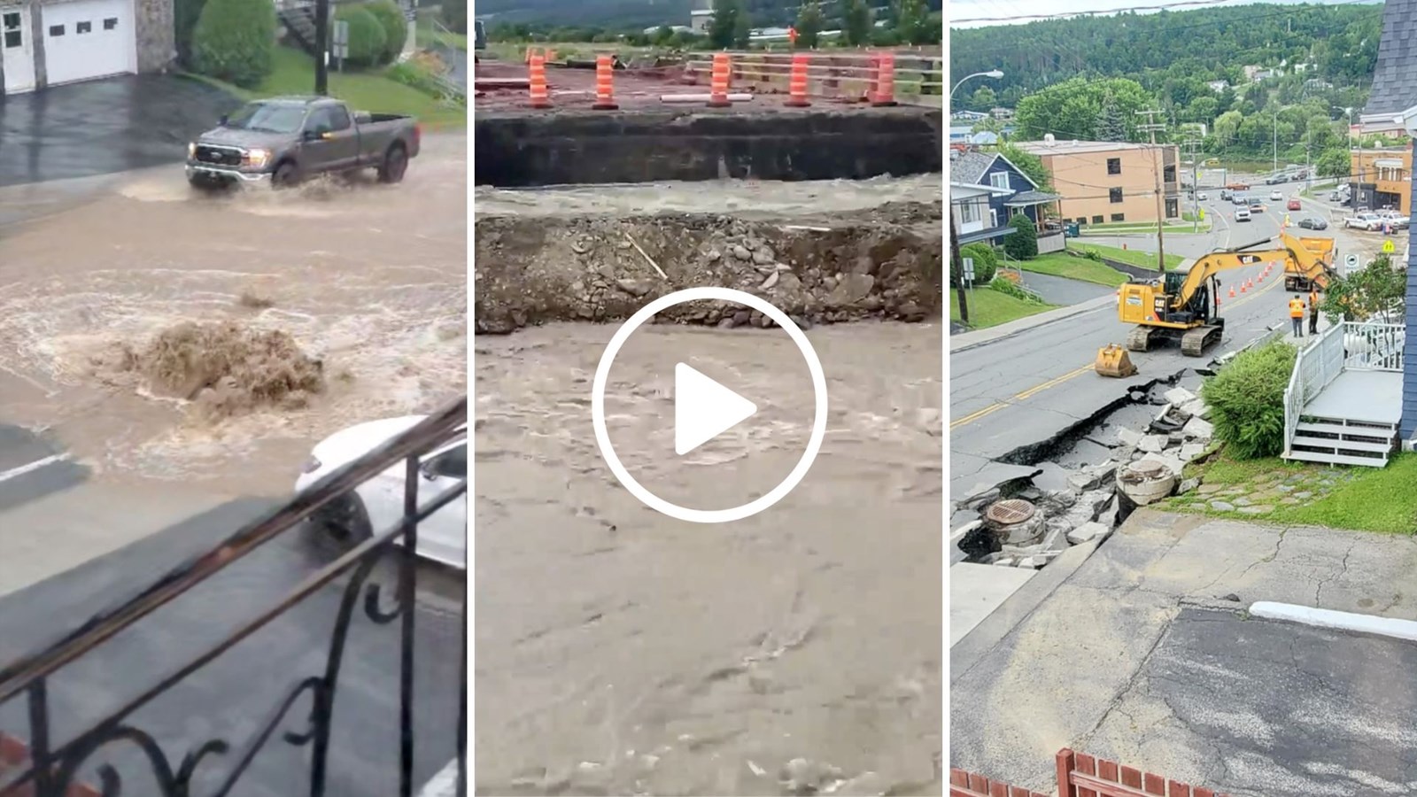 Pluies diluviennes: Beauceville en mode rétablissement