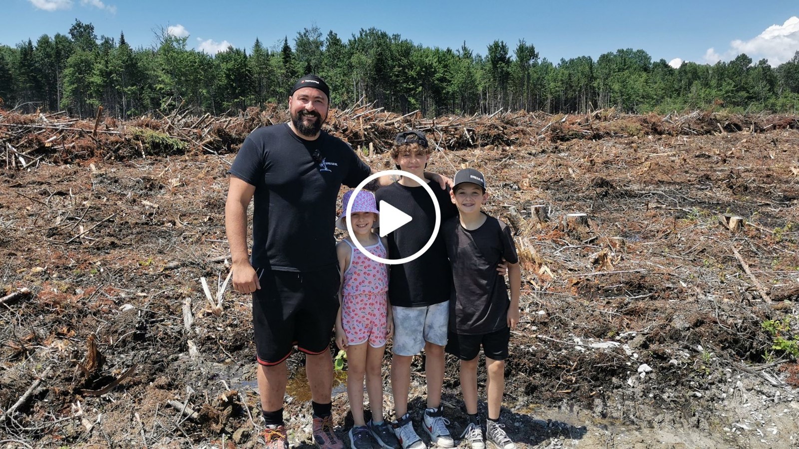 Steeven Vachon témoigne des services du Groupement forestier Beauce-Sud Inc.