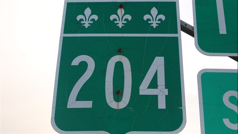 Entraves majeures sur la Route 204 à compter de ce matin