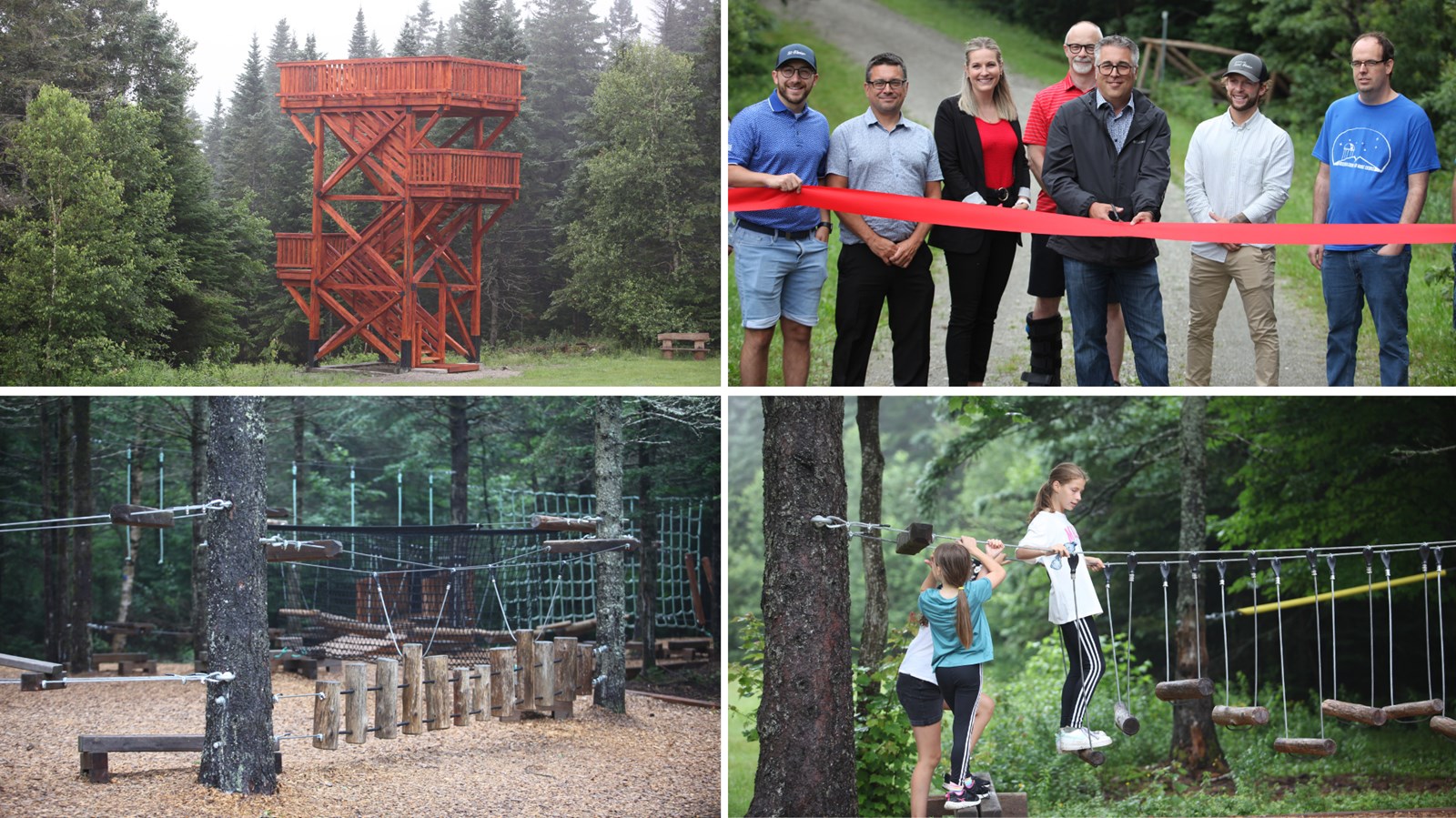 Saint-Elzéar inaugure les nouvelles installations du Mont Cosmos