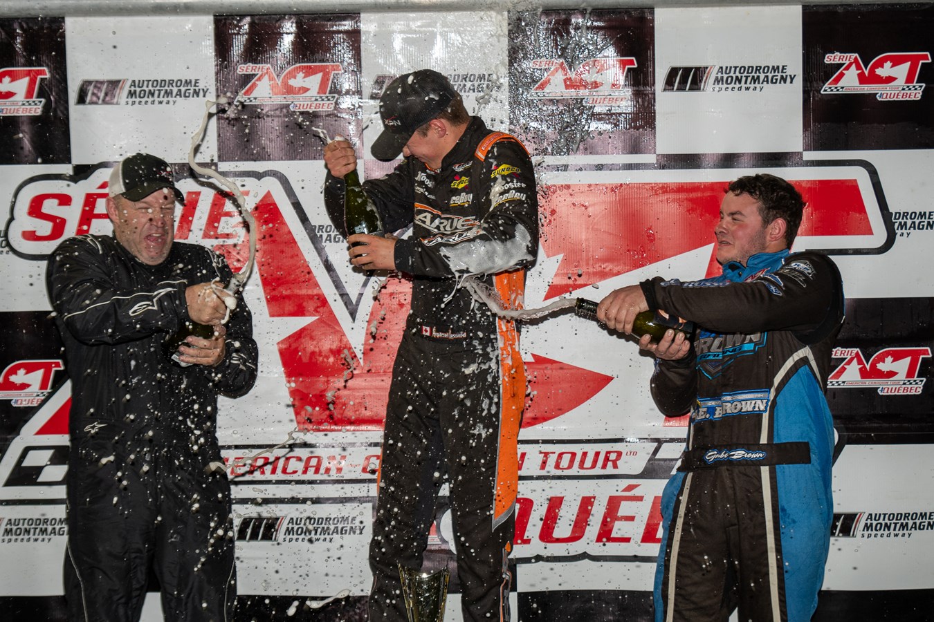 Nascar : Raphaël Lessard décroche une quatrième victoire à Montmagny