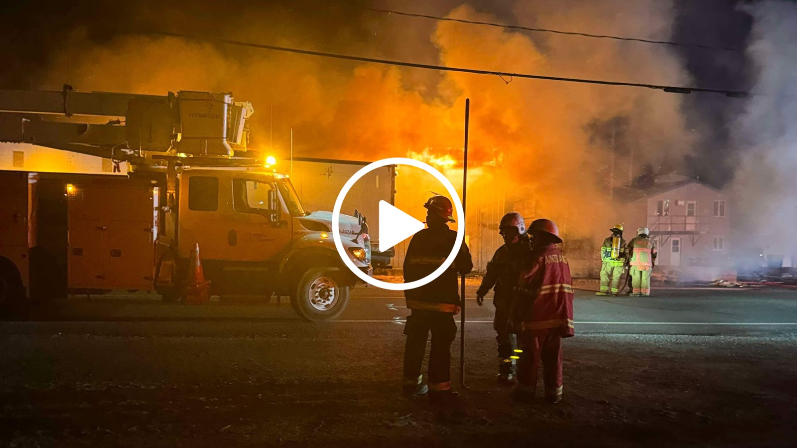Un incendie majeur éclate à Saints-Anges