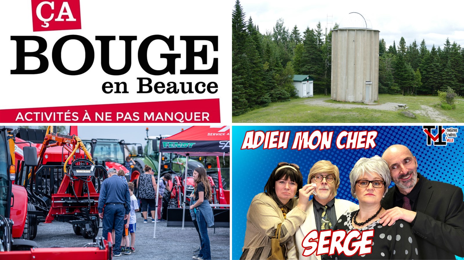 Quoi faire en Beauce du 9 au 11 août?