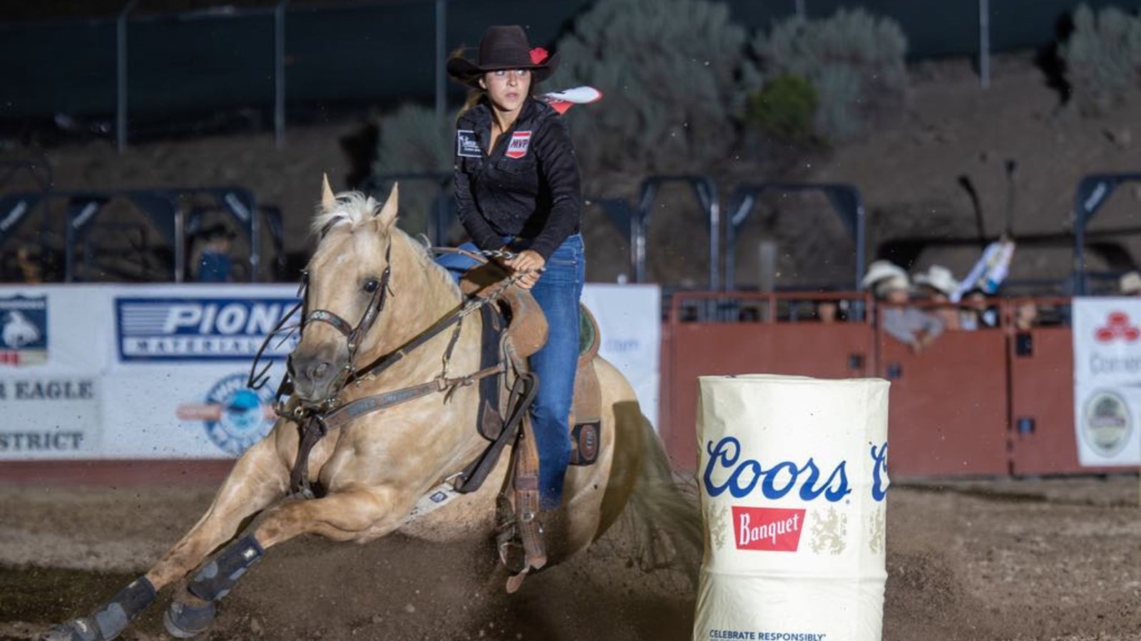 Courses de baril: Océane Veilleux toujours en tête du classement