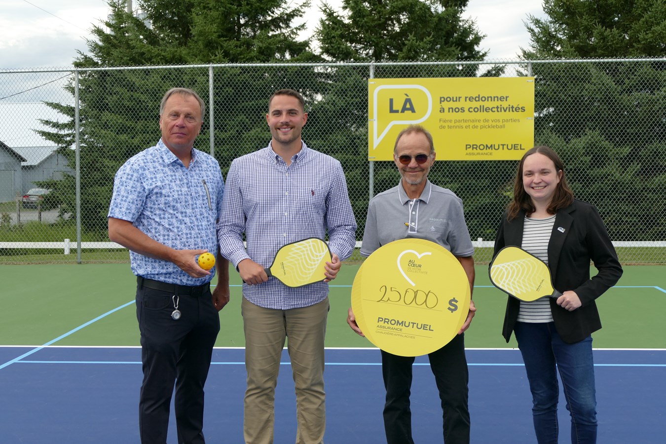 La Municipalité de Saint-Honoré inaugure deux nouvelles installations