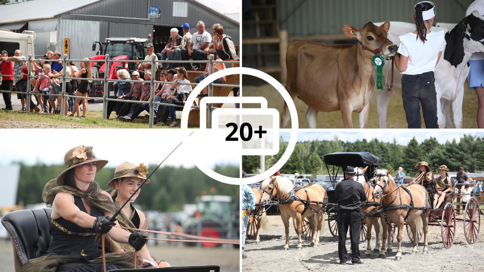 L'Exposition agricole de Beauce en images