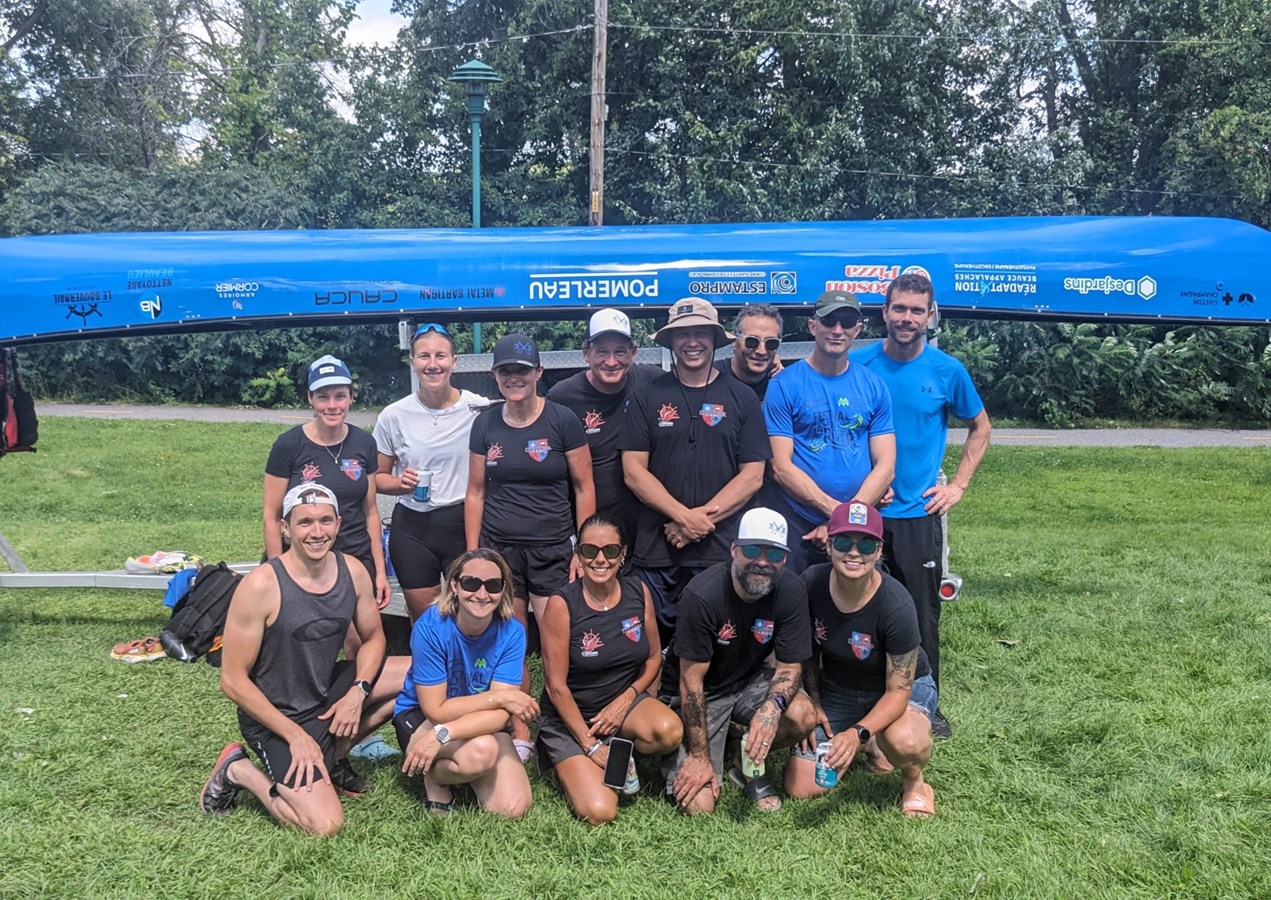 Une cinquième place pour le Drakkar de Beauce à Trois-Rivières