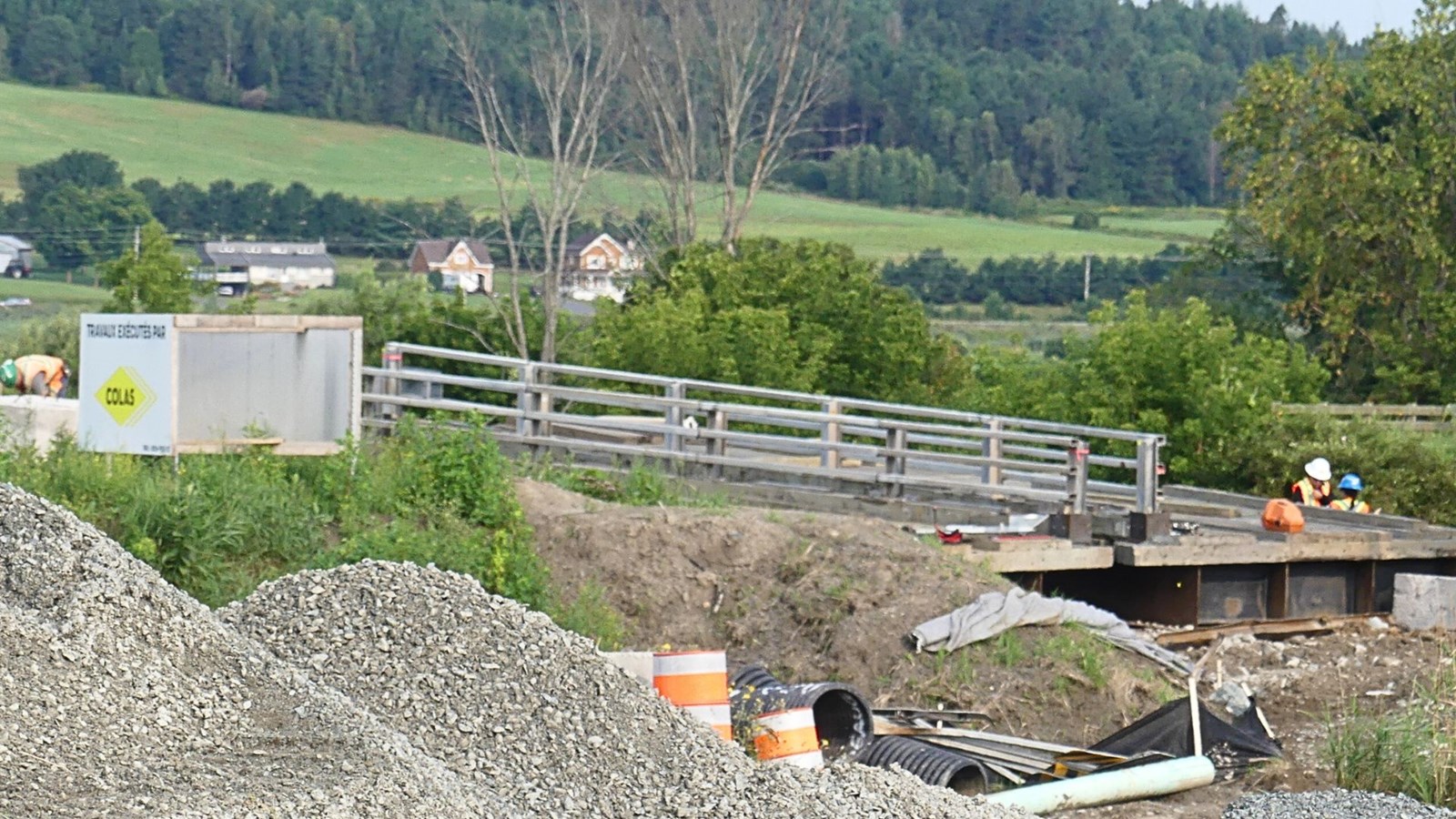 Route 173 à Beauceville: la réouverture toujours «indéterminée»