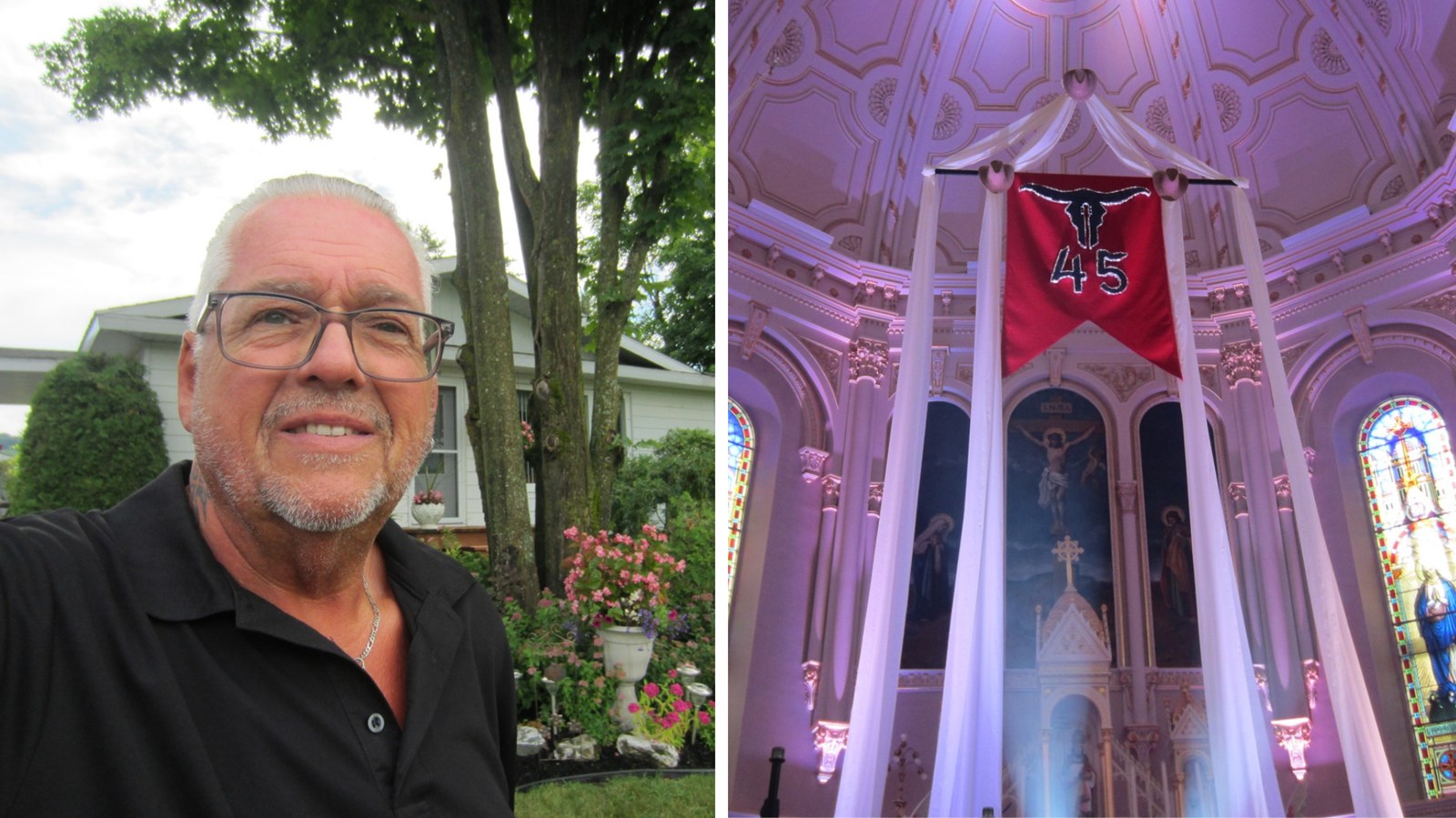 Mario Bernard : un artiste beauceron qui sublime l'église de Saint-Victor