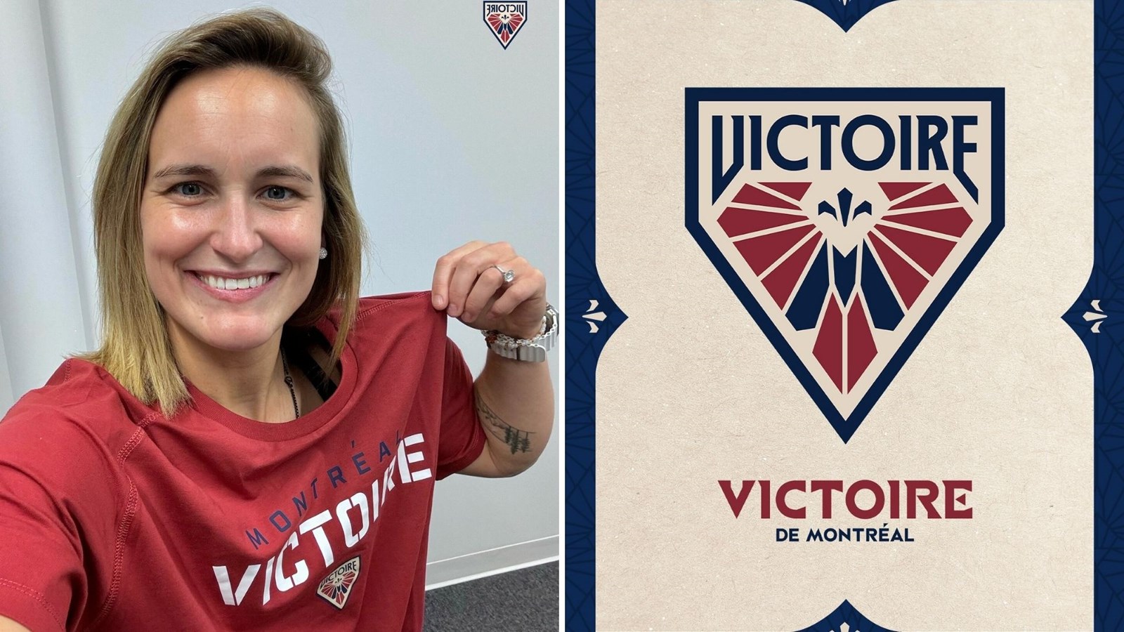 Hockey féminin: le nom choisi est la Victoire de Montréal