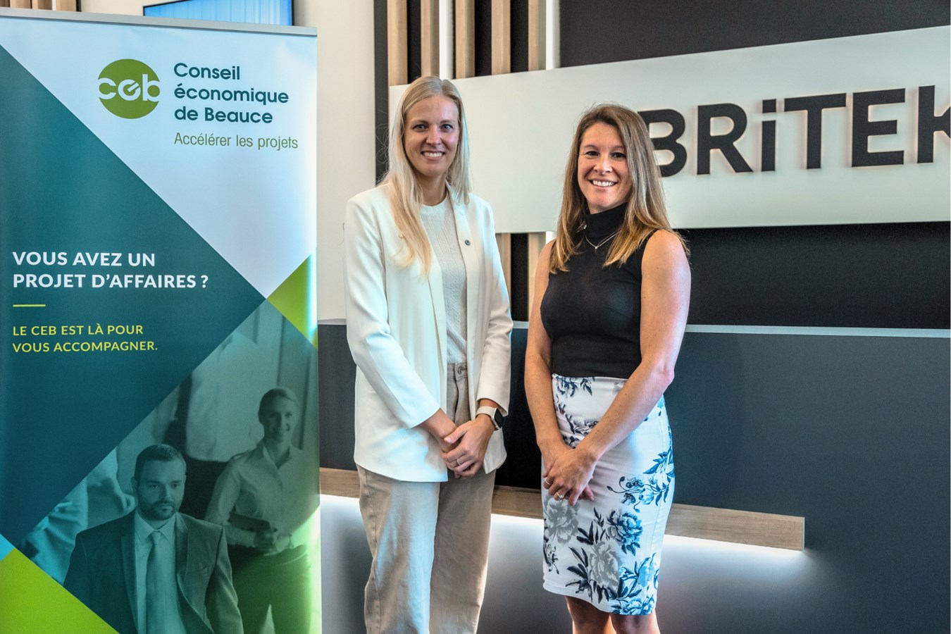 Bianca Dupuis d'Abritek, confériencière au 37e Souper des jeunes gens d’affaires