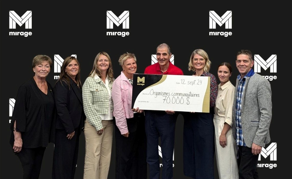 Plusieurs organismes locaux se partagent 70 000$