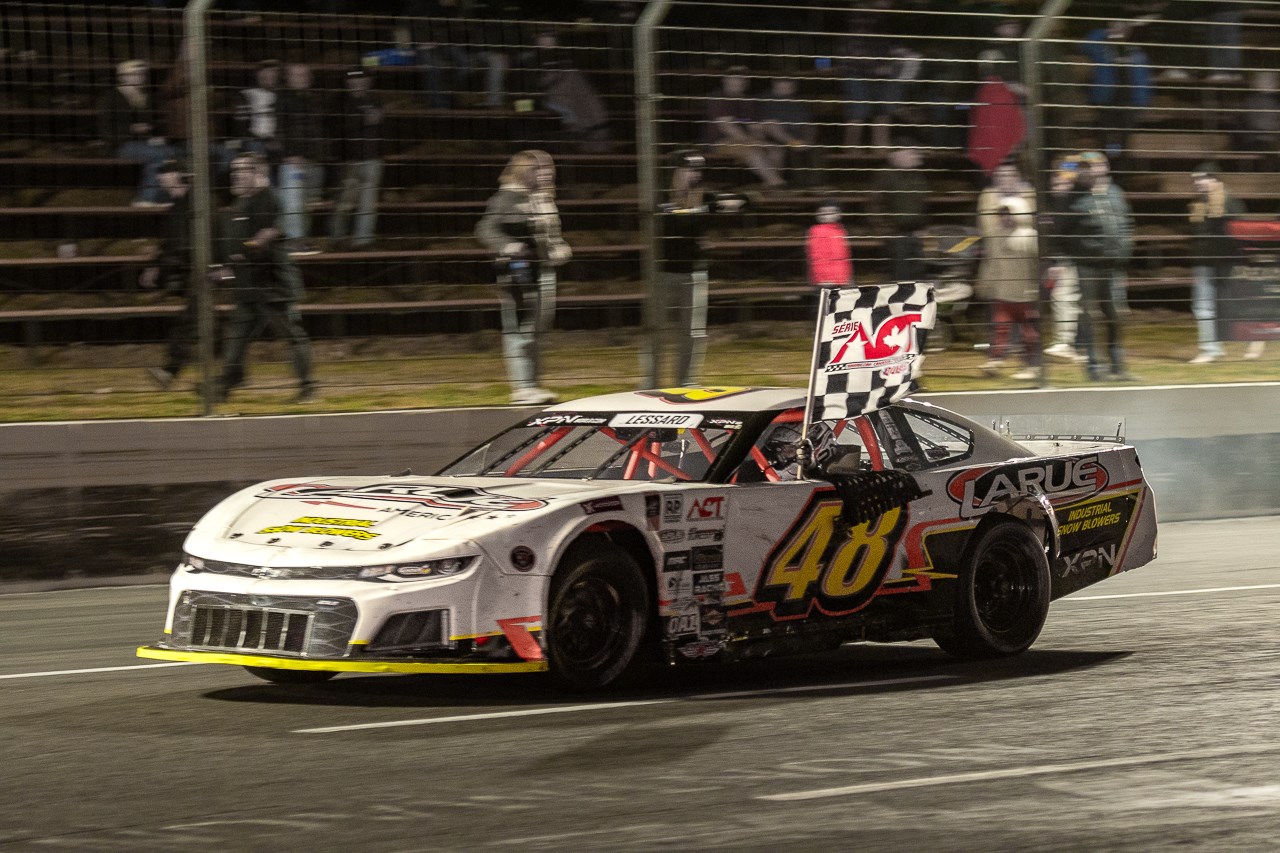 Raphaël Lessard est champion de la Série Act LMS Québec 2024