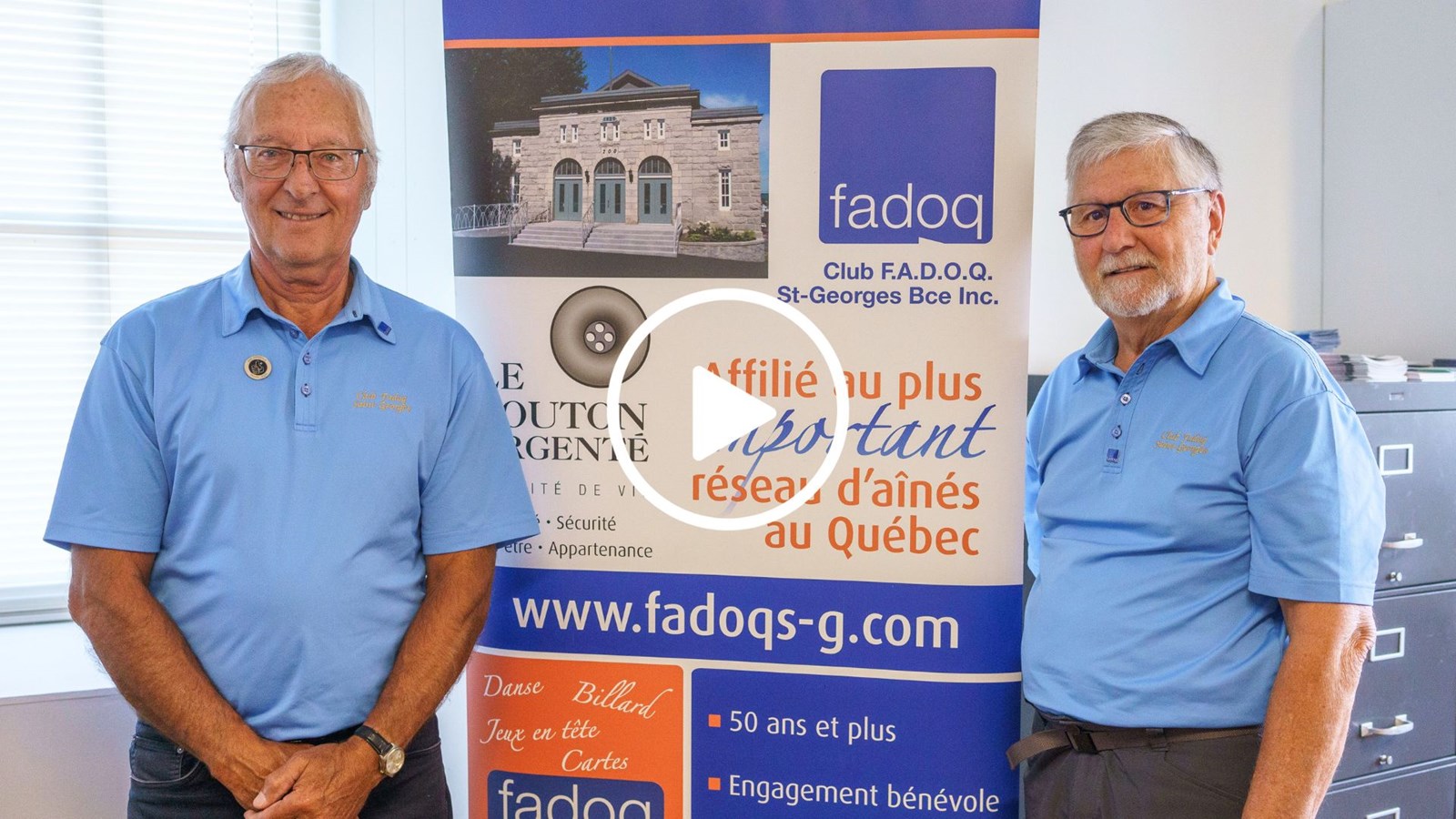 Une visite au club FADOQ de Saint-Georges
