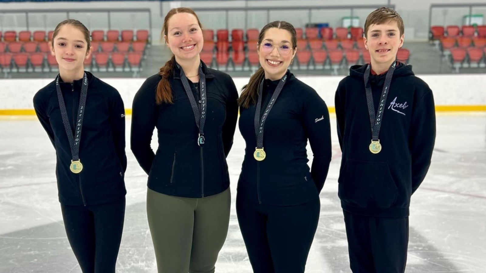 Quatre médailles pour le Club Axel