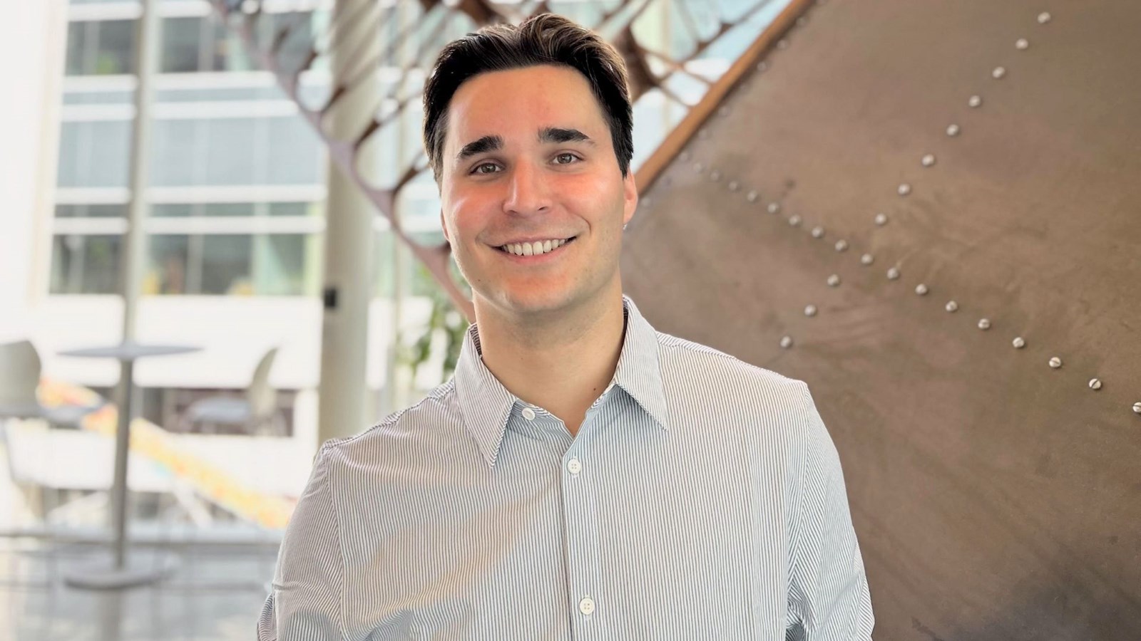 William Sylvain au Parlement jeunesse à l'Assemblée nationale du Québec