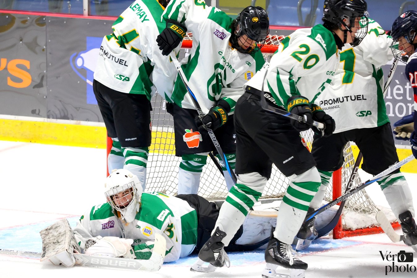 Les Condors s’inclinent à Valleyfield mais conservent leur première place au classement