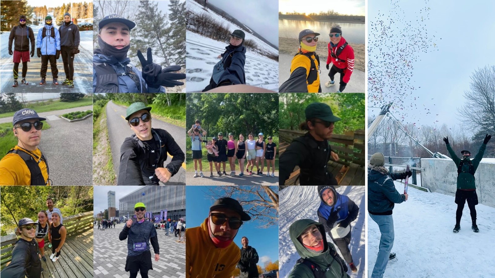 Alexandre Chevair a célébré la vie, un marathon à la fois