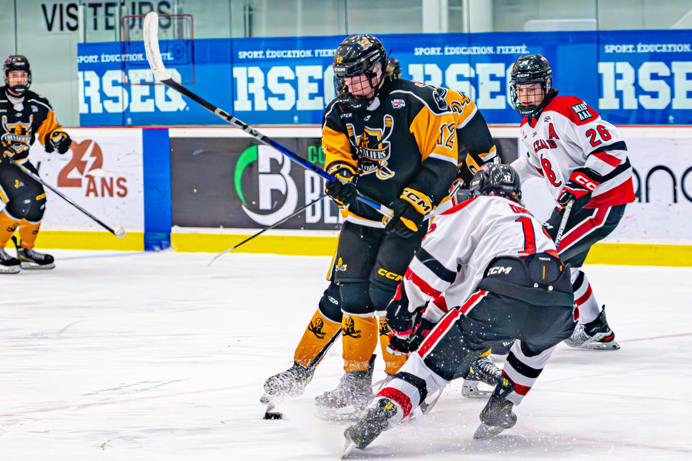 Les Chevaliers de Lévis l'emportent sur la route