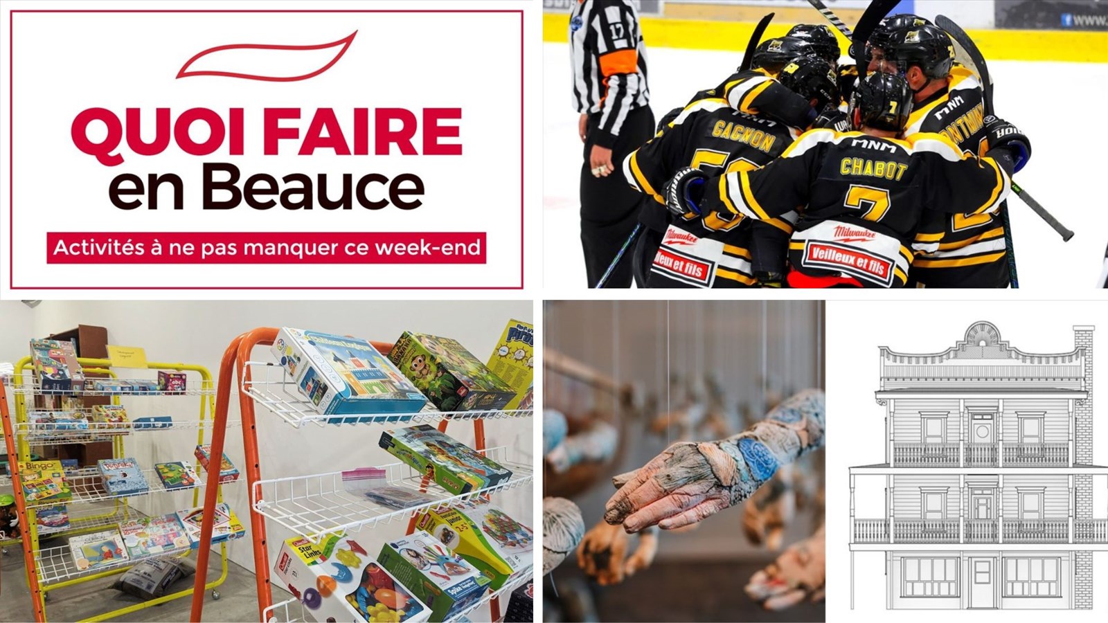 Quoi faire en Beauce du 31 janvier au 2 février?